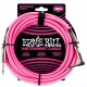 Ernie Ball 6083 Cavo Braided Neon Pink 5,49 m