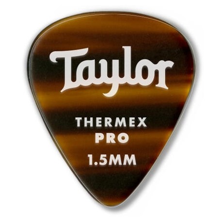 Taylor Confezione da 6 plettri Premium 351 Thermex Pro Picks Shell 1,5 mm