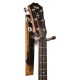 Taylor Guitar Wall Hanger Ebony, No Inlay