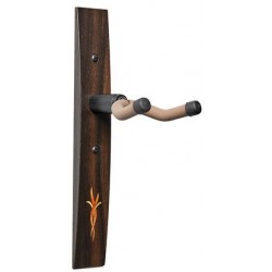 Taylor Bouquet Guitar Hanger Ebony, Wood Inlay