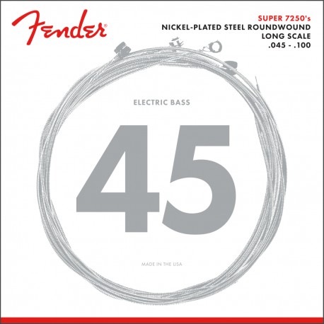 Fender 7250 Bass Strings Long Scale  .045-.100 Gauges