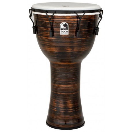 Toca TF2DM-14SCB Djembe Freestyle II Mechanically Tuned Spun Copper