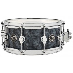 Drum Workshop Rullante Performance Finish Ply/Satin Oil Black Diamond