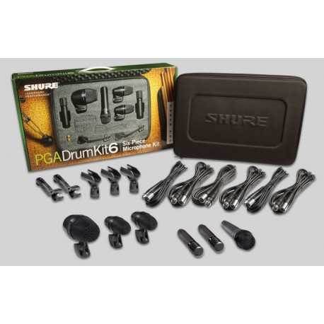 Shure PGADRUMKIT6 kit microfoni per batteria