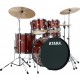 Tama Rhythm Mate Drum Kits Red Stream + BCS