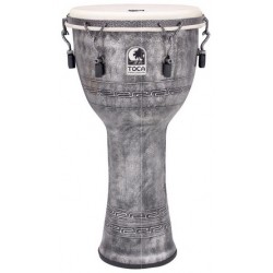 Toca SFDMX-12AS Djembe Freestyle Mechanically Tuned Antique Silver