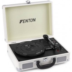 Fenton RP115D Record Player Briefcase DoveG