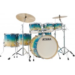 Tama CL72RS-PCLP Superstar Shell Set Classic Caribbean Lacebark Pine Fade