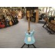 Fender Custom Shop '57 Stratocaster Relic Guitar, Maple Fingerboard, Faded Aged Daphne Blue