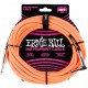 Ernie Ball 6084 Cavo Braided Neon Orange