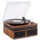 Fenton RP165 Record Player+Sp.BT Wood