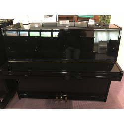 Rieger Kloss Pianoforte verticale nero lucido usato 