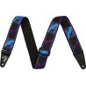 Fender NEON MONOGRAM STRAP PRPL/BLU