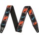 Fender NEON MONOGRAM STRAP BLUE/ORNG 