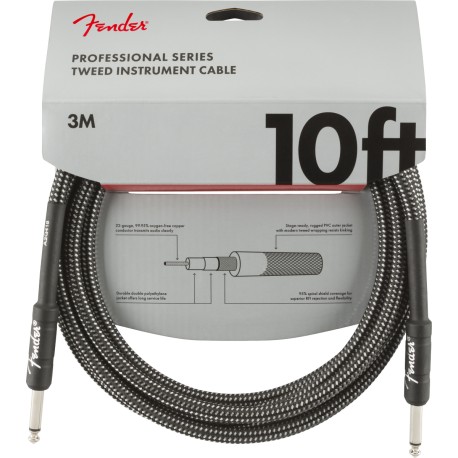 Fender PRO 10' INST CABLE GRY TWD