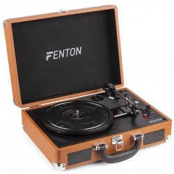 Fenton RP115F Record Player BT Brown