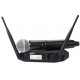 Shure GLXD24+ con SM58 Sistema Wireless