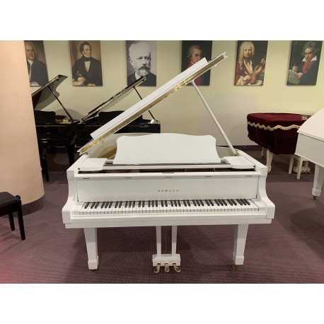 Yamaha Pianoforte a coda Mod.C3 bianco usato