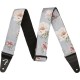 Fender FLORAL STRAP GRAY