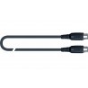 QuikLok  Cavo midi din S164-2BK 