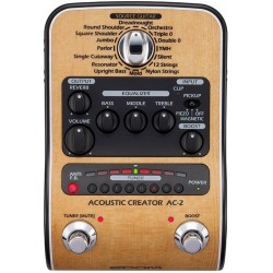 Zoom AC-2 Preamp pedale per chitarra acustica