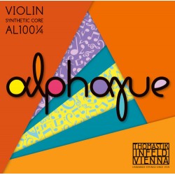 Thomastik-Infeld Corde per violino Alphayue nucleo di nylon 1/4