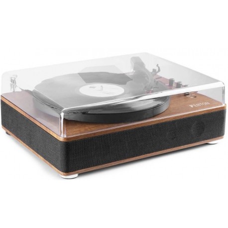 Fenton RP162 Record Player HQ BT Walnut Wood