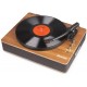 Fenton RP162 Record Player HQ BT Walnut Wood