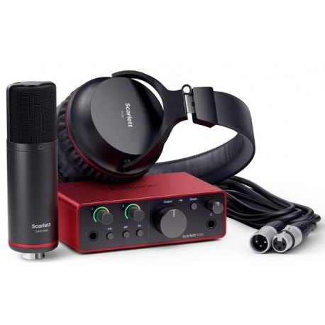 Focusrite Scarlett Solo Studio 4th Gen