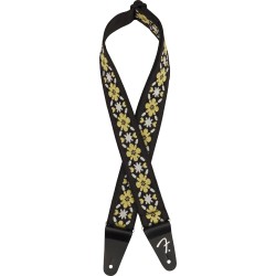 Fender PASADENA WOVEN STRAP YLW CLOVER 