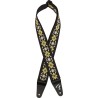 Fender PASADENA WOVEN STRAP YLW CLOVER 