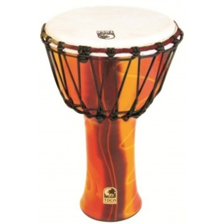 Toca Djembe Freestyle Rope Tuned 10" Fiesta