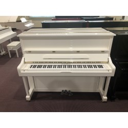 Hausmann HU-121WHITE pianoforte verticale bianco lucido