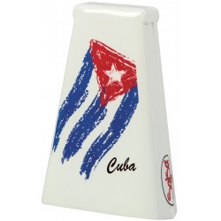 Latin Percussion Cow Bells Bongo Heritage Cuban Flag