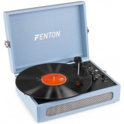 Fenton RP118E Record Player BTout Blue