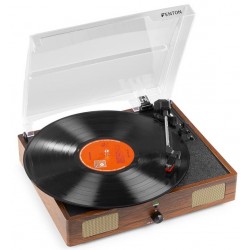 Fenton RP106W Record Player Wood