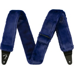 FENDER POODLE PLUSH STRAP BLUE