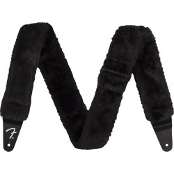 Fender POODLE PLUSH STRAP BLK 