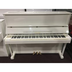 Strausser Pianoforte bianco usato 