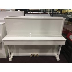 Strausser Pianoforte bianco usato 