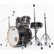 Pearl Decade Maple 5pz completa di meccaniche colore SATIN BLACK BURST 262