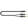 QuikLok ITST/J352J-5 Jack Stereo/2 x Jack Mono 5 mt