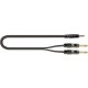 QuikLok ITST/J352J-3 Jack Stereo/2 x Jack Mono 3 mt