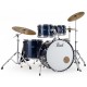 Pearl Batteria Roadshow 5pz completa di hardware e piatti Sabian CR16, RD 20, HI HATS 14 colore ROYAL BLUE METALLIC 743
