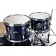 Pearl Batteria Roadshow 5pz completa di hardware e piatti Sabian CR16, RD 20, HI HATS 14 colore ROYAL BLUE METALLIC 743