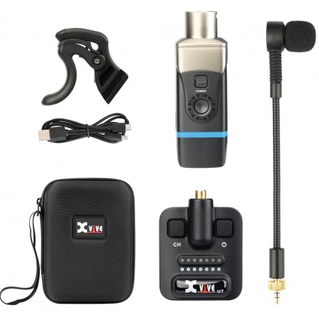 Xvive U7 Sistema microfonico wireless digitale per strumenti a fiato (ottoni)