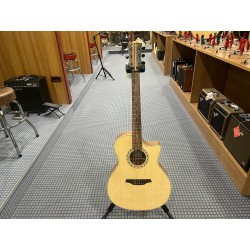 Bromo Chitarra Auditorium Cutaway Amplificata Natural