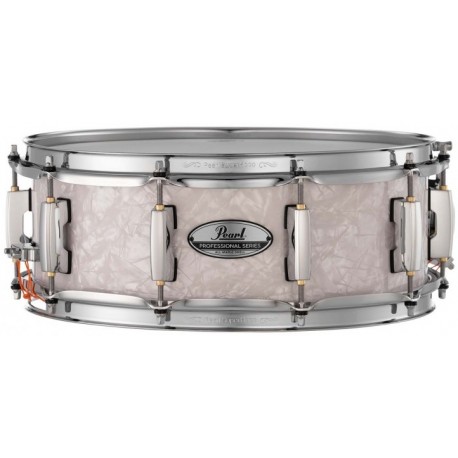 Pearl 14x5 Professional Series Snaredrum White Marine Pearl