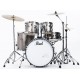 Pearl Batteria Roadshow 5pz completa di hardware e piatti Sabian CR16, RD20, HI HATS 20 colore BRONZE METALLIC 707