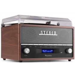 Audizio Frisco Retro Record Player DAB/ BT